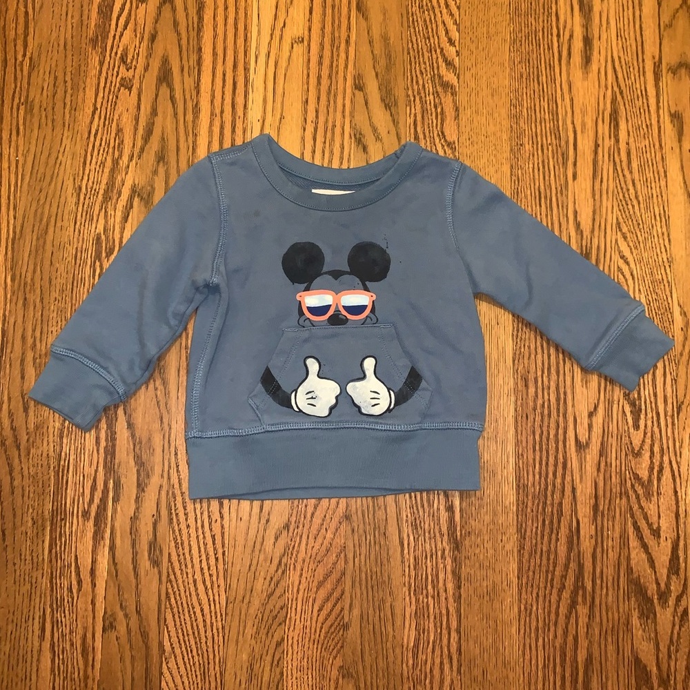 Baby GAP Mickey Sweatshirt